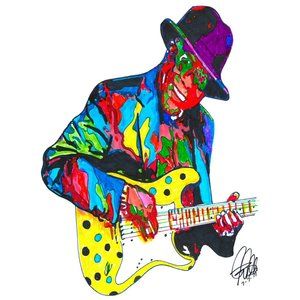 Buddy Guy Guitar Chicago Blues Music Poster Print Wall Art 18x24